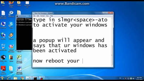 Activate windows 7 enterprise using cmd